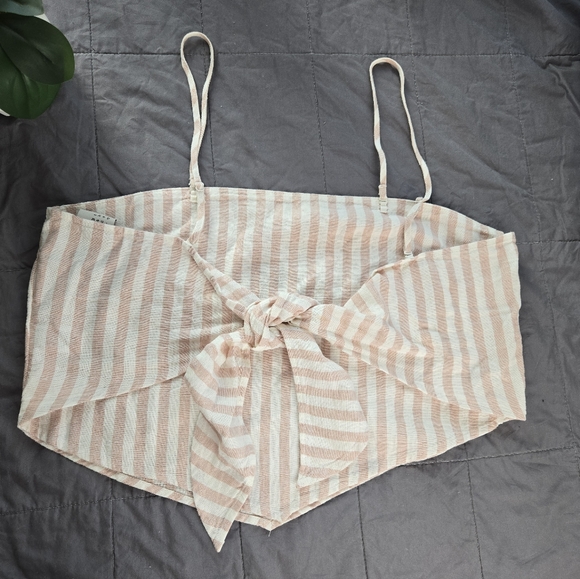 A New Day Pink and White Striped Top - Picture 4 of 5